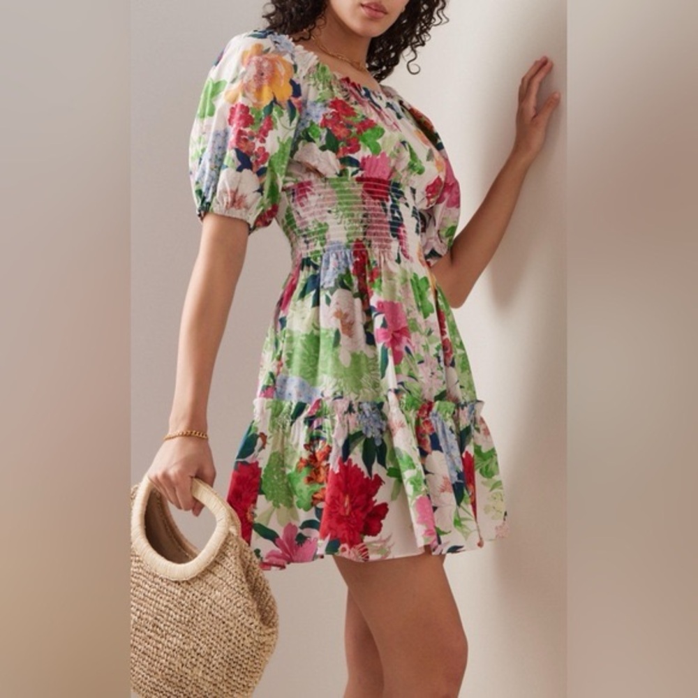 CARA CARA Sally Floral Mini Dress